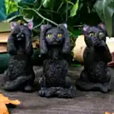 Three Wise Felines Set